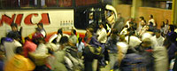 Chaos am Busbahnhof